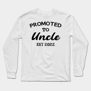 Promoted To Aunt Est 2022 Long Sleeve T-Shirt